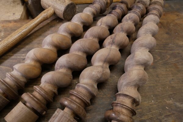 barley twist leg making